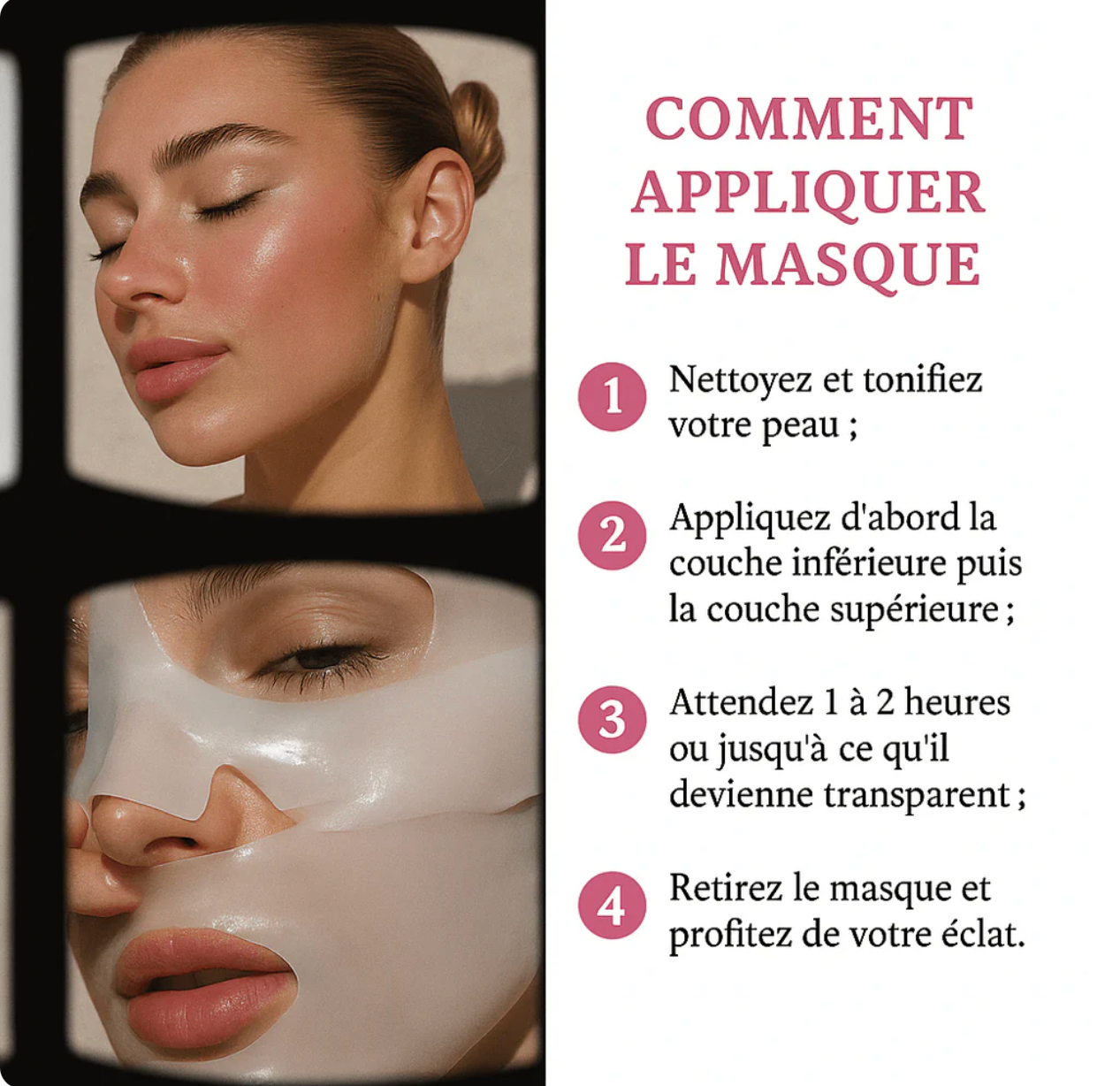 Masques hydratant et raffermissant • Collagen Bio
